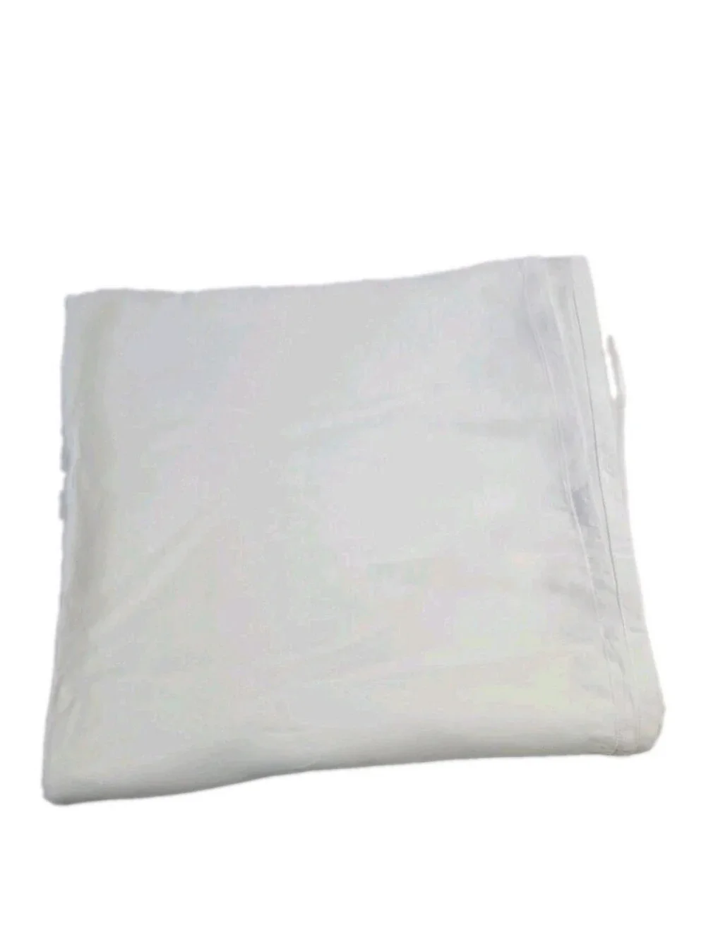 MALOUF WOVEN Flat Sheet King Rayon Bamboo In White. NWOT